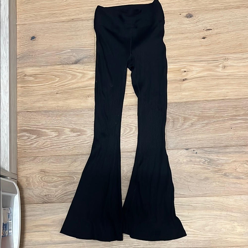 Black Flared Pants